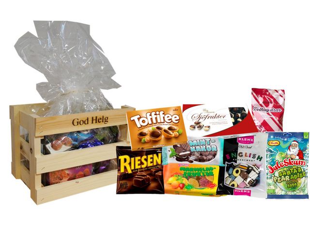 Godis Trälåda God Helg inslaget 1,338kg