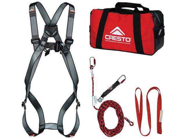 Fallskyddskit CRESTO ROOFER 15m