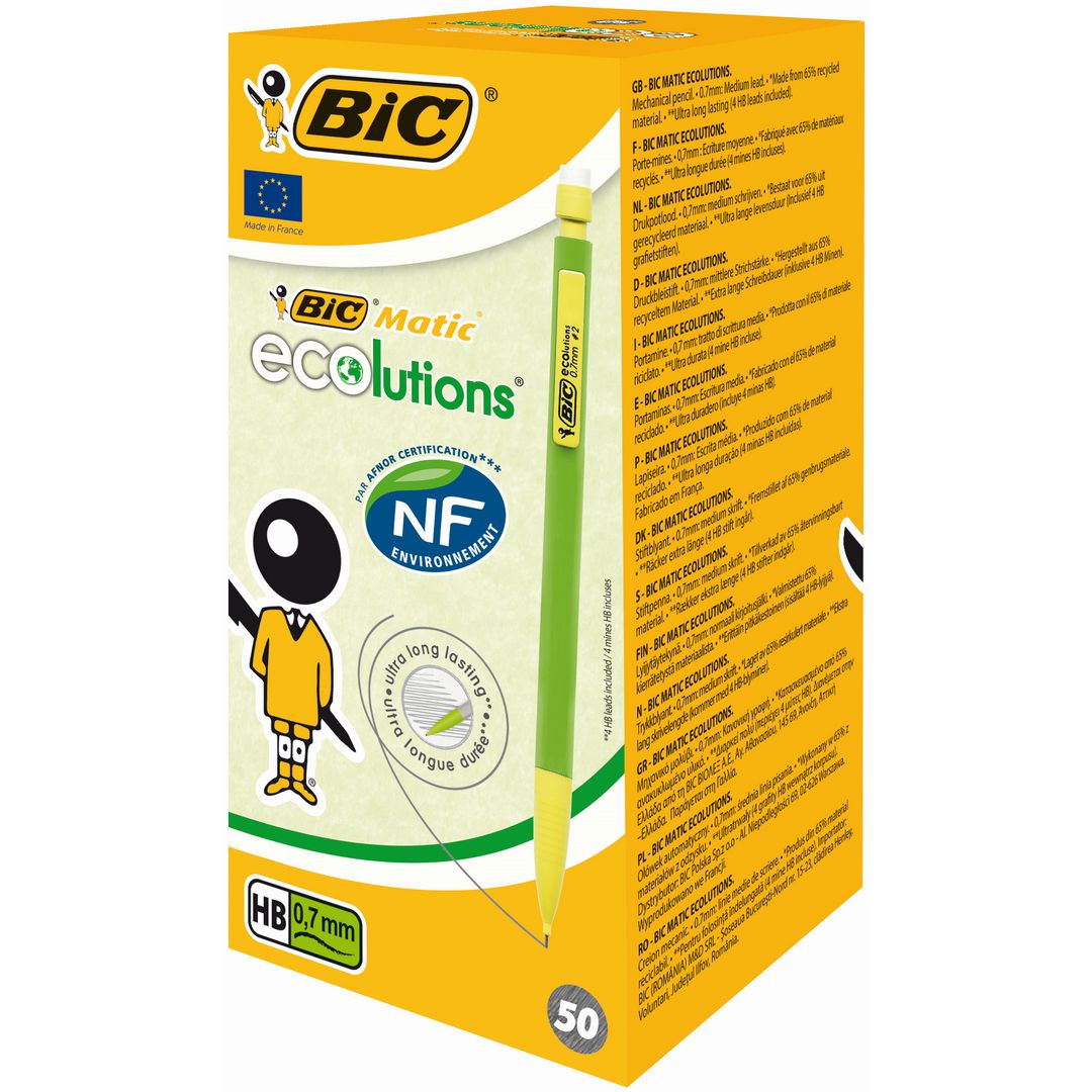 Stiftpenna BIC ECOlution Bic Matic 0,7mm