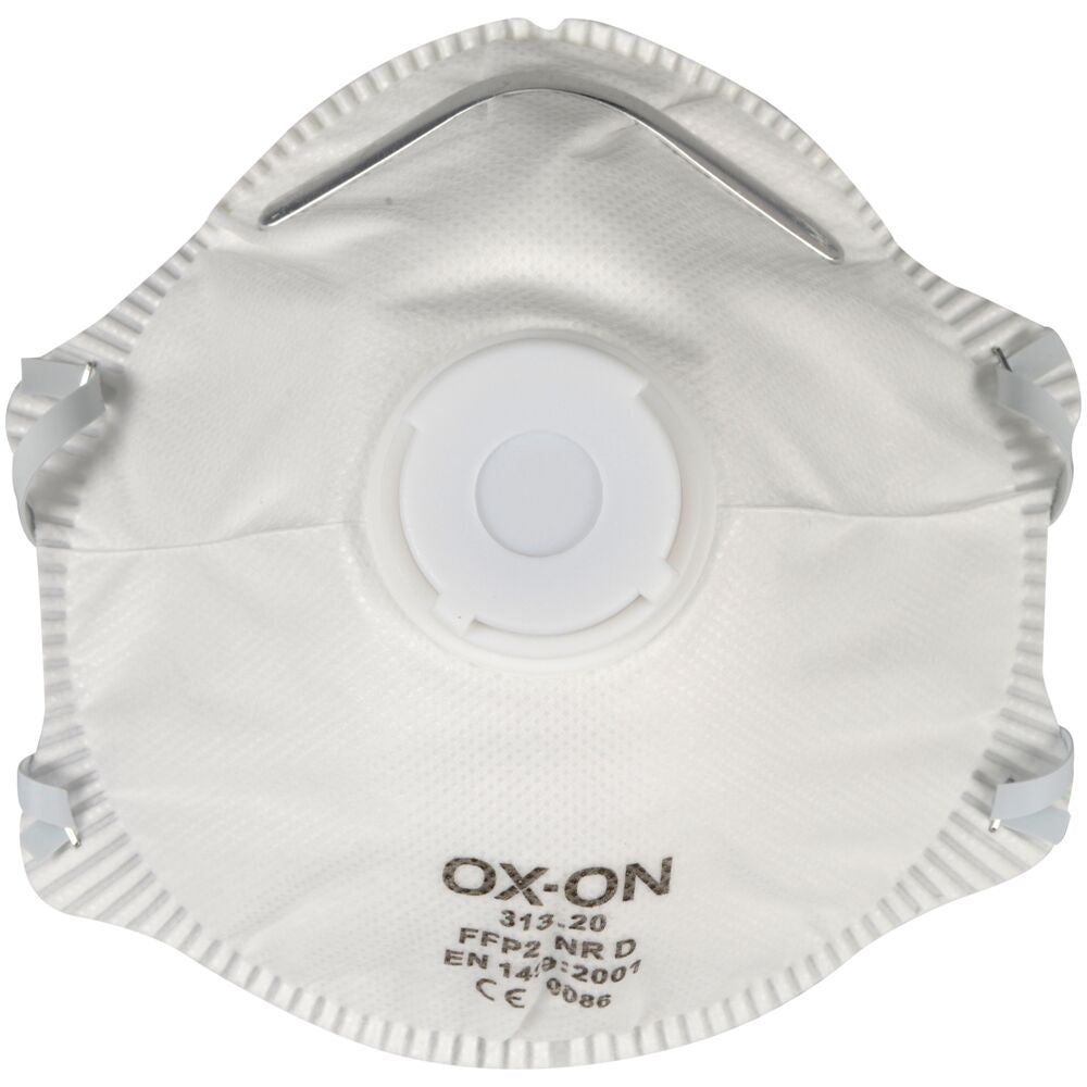 Munskydd/Andningsskydd OX-ON Mask FFP2NR D w/Valve Comfort 120st