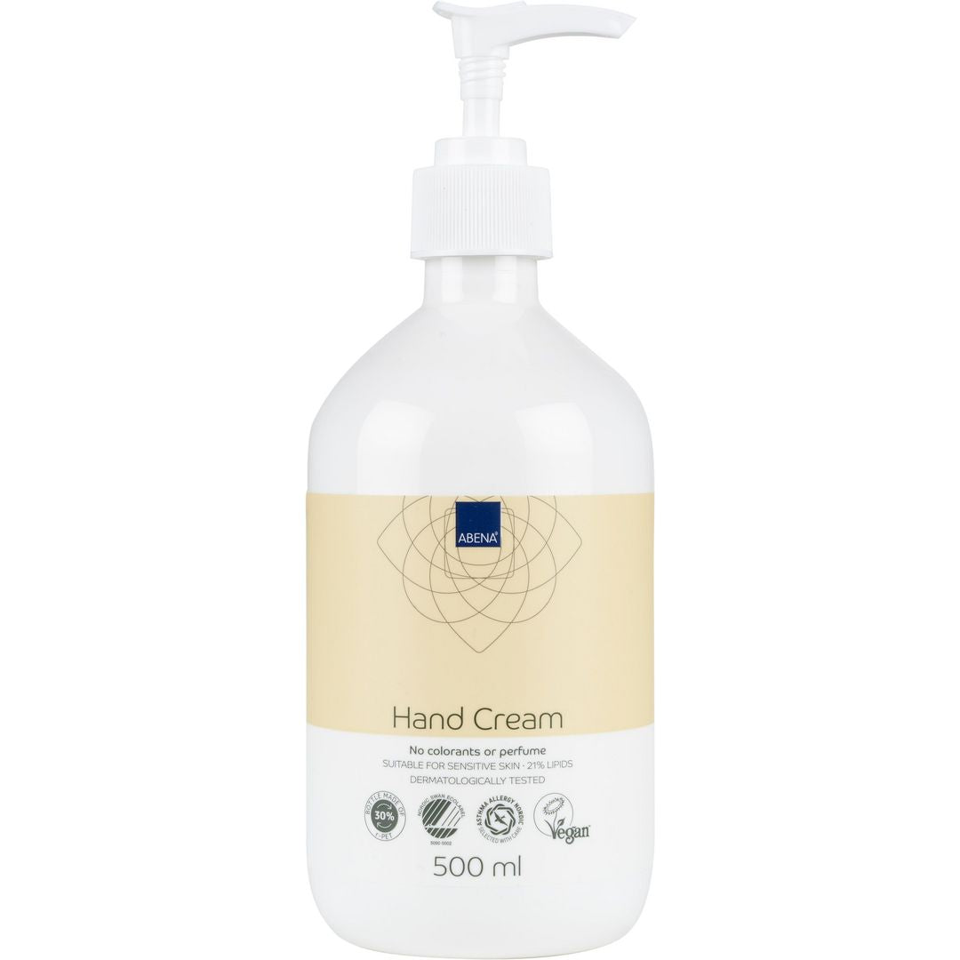 Handcreme ABENA utan färg & parfym 500ml