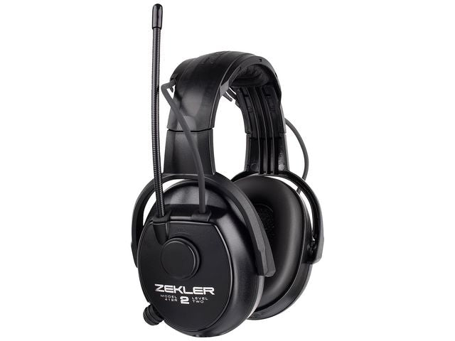 Hörselkåpa ZEKLER 412R Radio svart