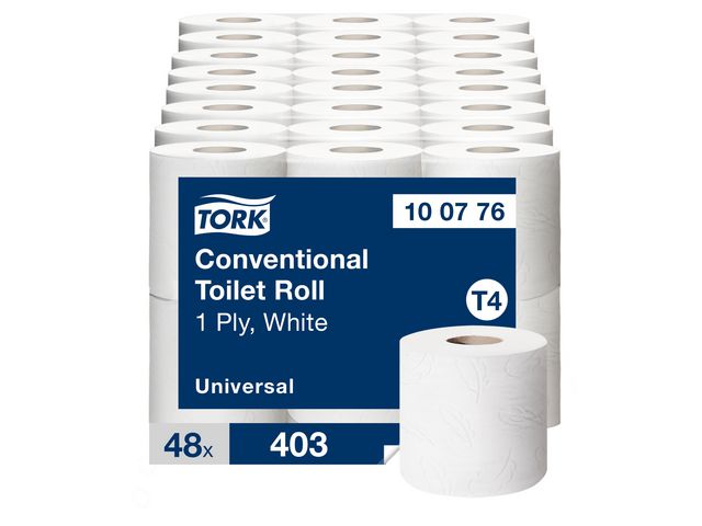 Toalettpapper TORK Uni T4 1-lag 6/fp