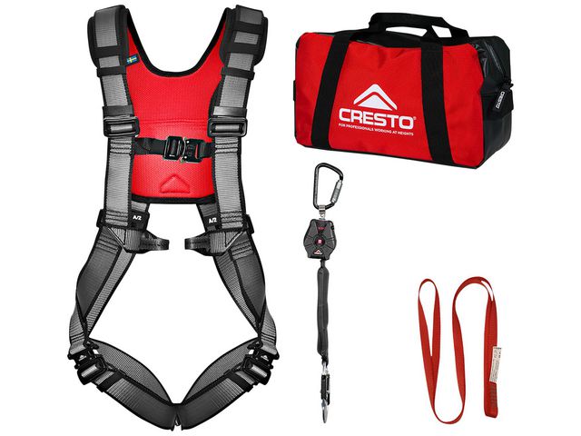 Fallskyddskit CRESTO INDUSTRI PRO 2m