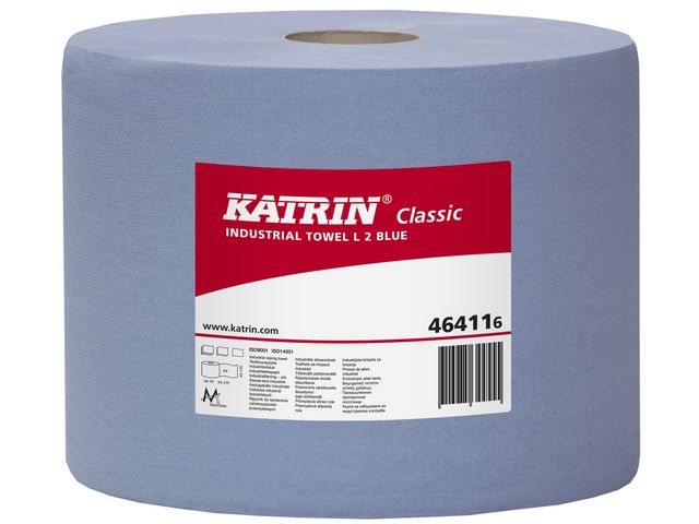 Industritork KATRIN L2 blå 380m