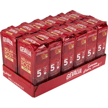 Gevalia Mellanrost Bryggkaffe 12-pack flak