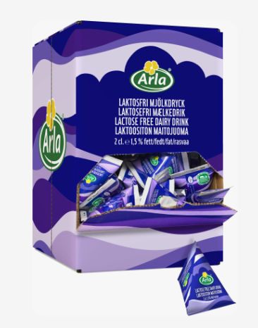 Kaffemjölk ARLA Laktosfri 1,5% 2cl, 100/FP