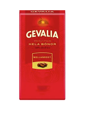 Mellanrost Gevalia Kaffe hela bönor 500 gram