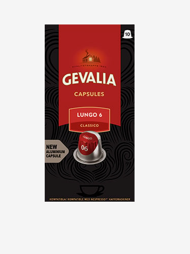 Kaffekapsel GEVALIA Espresso Lungo, 10/fp