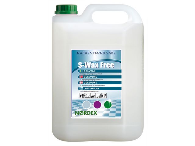 Golvunderhåll NORDEX S-wax Free 5L