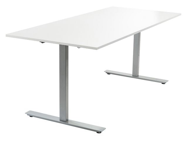 T-stativ Fast 120-150cm silvergrå