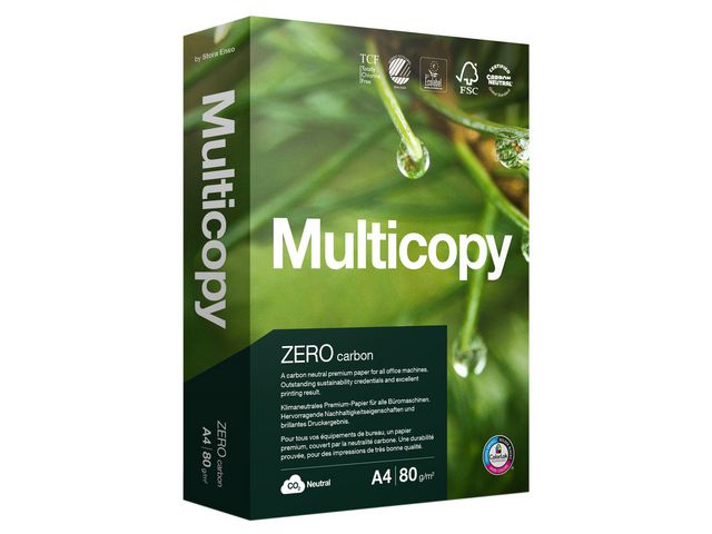 Kop.ppr MULTICOPY Zero A4 80g oh 500/FP