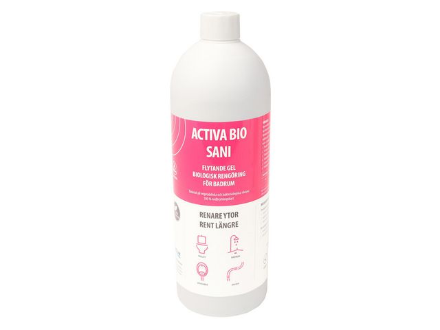 Sanitetsrent ACTIVA Bio Sani 1L