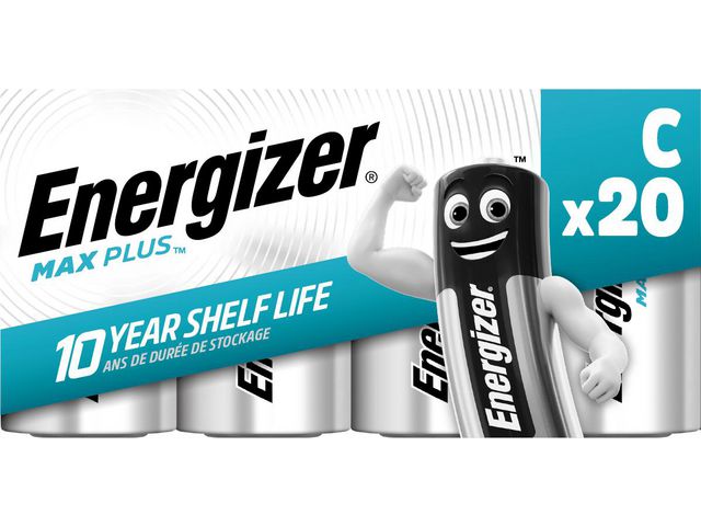 Batteri ENERGIZER Max Plus C 20/FP