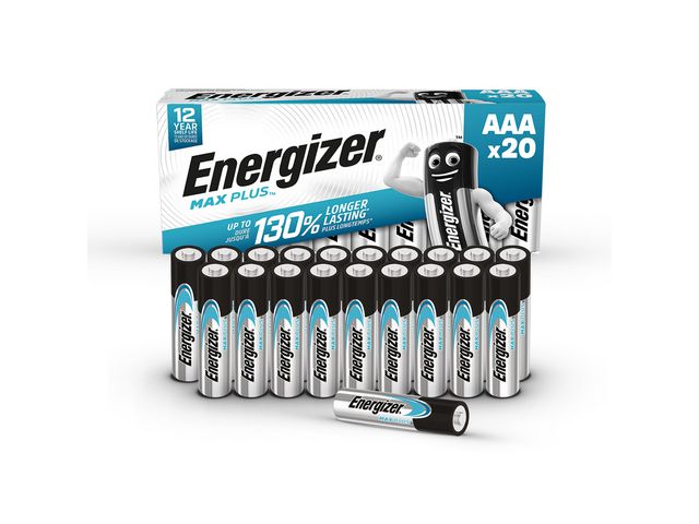 Batteri ENERGIZER Max Plus AAA 20/FP