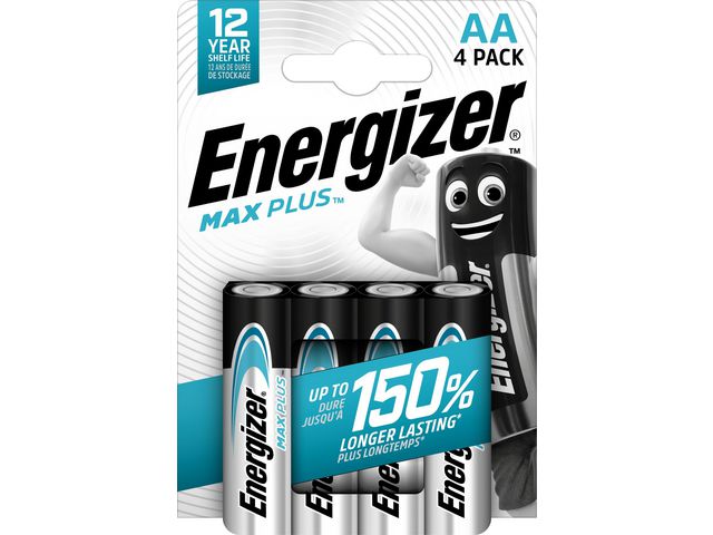 Batteri ENERGIZER Max Plus AA 4/FP