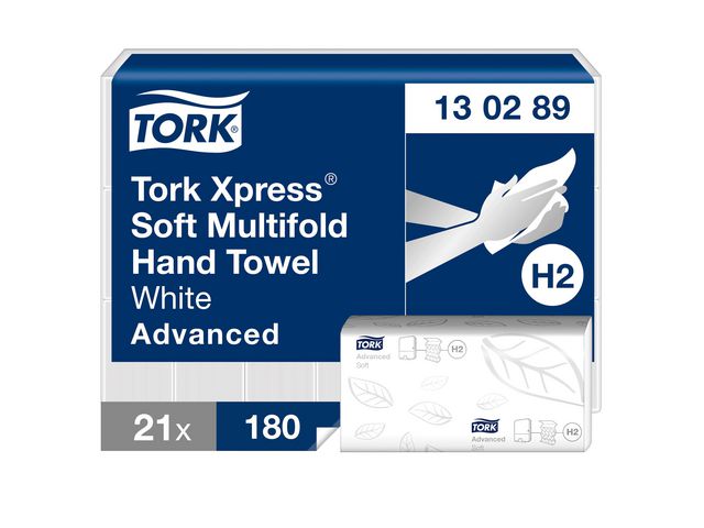 Handduk TORK Adv H2 Xpress 3780/FP