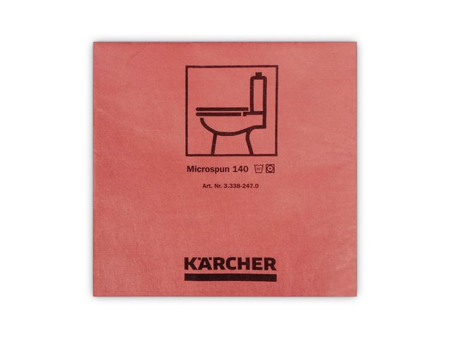 Microfiberduk KÄRCHER Classic röd 10/FP