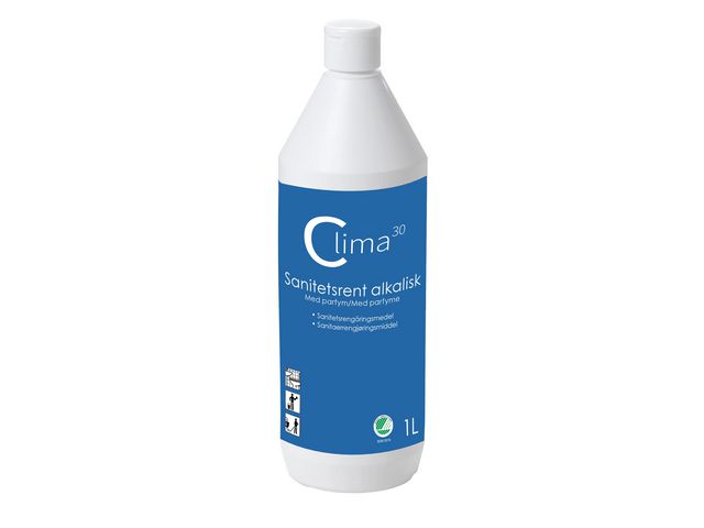 Sanitetsrent CLIMA30 alkalisk parfym 1L