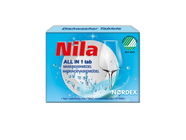 Maskindisk NILA All in 1 tab. 70/FP